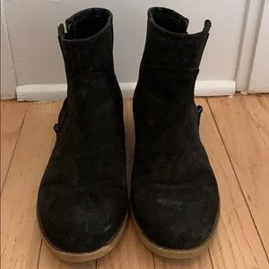 Franco Sarto black botties